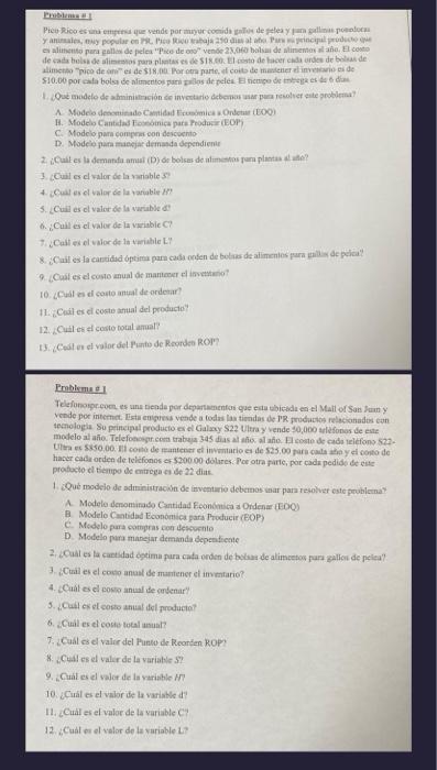 C. Modeto parn coniphas con Lescuchlo D. Modele juramaecjar drmasda dependientu 3. ¿Cuil es cl walor de la xariable 3 ? 4. ¿