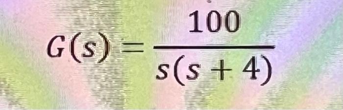 Solved given the transfer function write a matlab code to do | Chegg.com