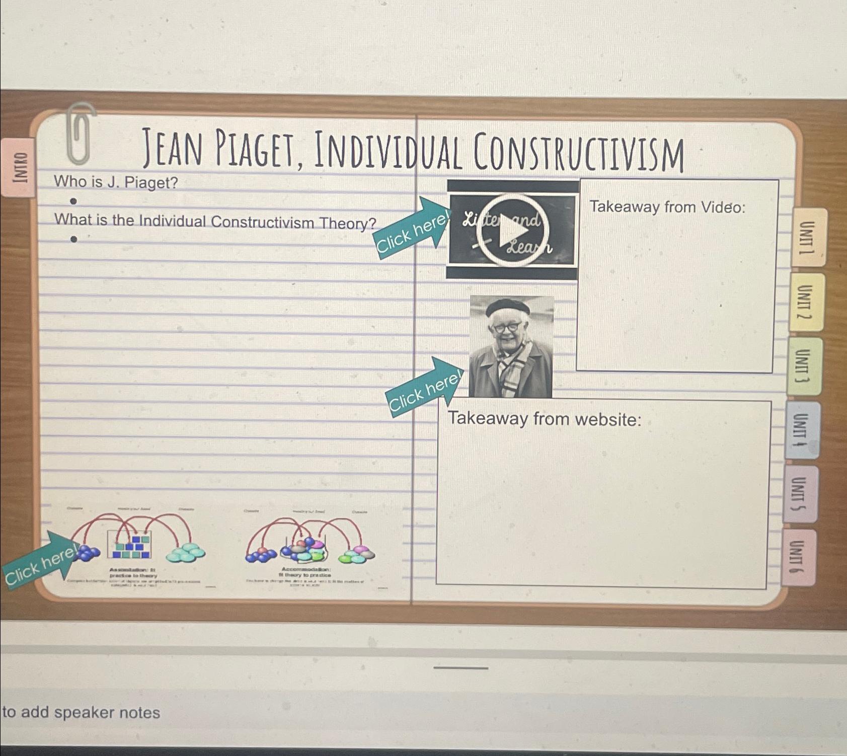 Jean piaget online video