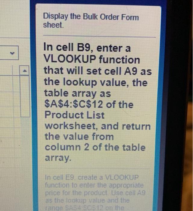 solved-display-the-bulk-order-form-sheet-in-cell-b9-enter-chegg