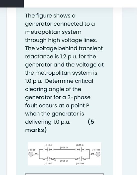 Solved The figure shows a generator connected to a | Chegg.com