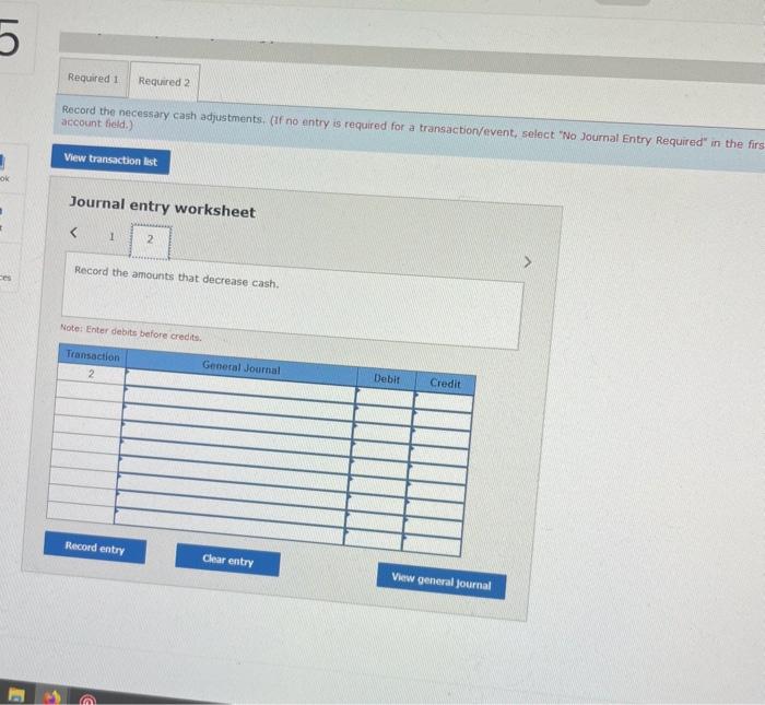 Solved Required Prepare A Bank Reconciliation For Chegg Com