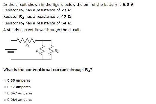 Solved In ﻿the circuit shown in ﻿the figure below the emf of | Chegg.com
