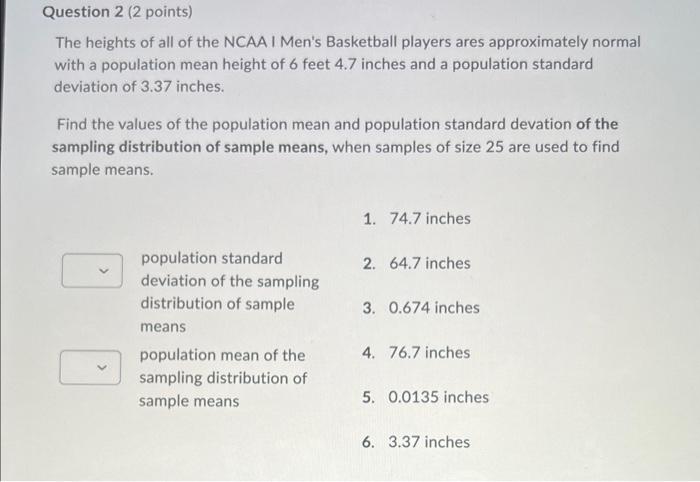 NCAA basketball average player heights & demographics