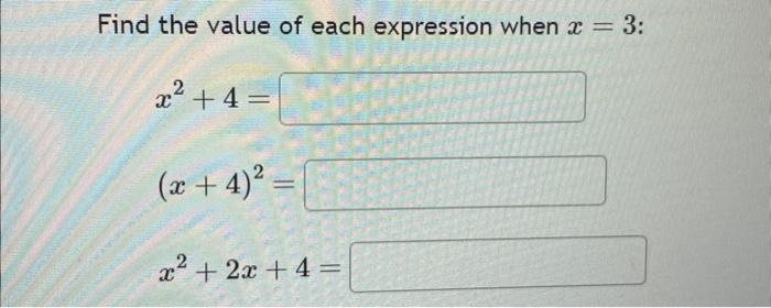 find the value of x 3 √ 3x 2 4