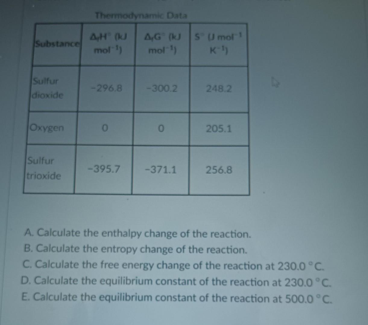 how to calculate enthalpy change of forward reaction