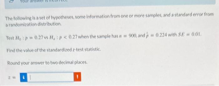 Solved The following is a set of hypotheses, some | Chegg.com