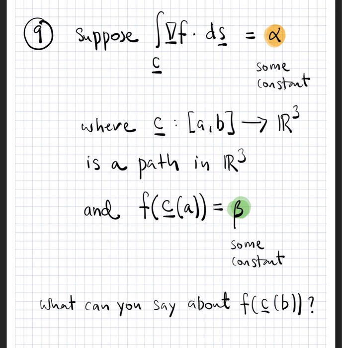 9 Suppose Sif Ds C Some Constant Where C A B Chegg Com
