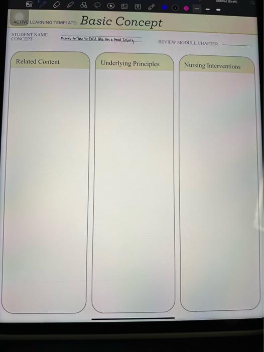 Solved active learning tempate Basic Concept STUDENT NAME | Chegg.com