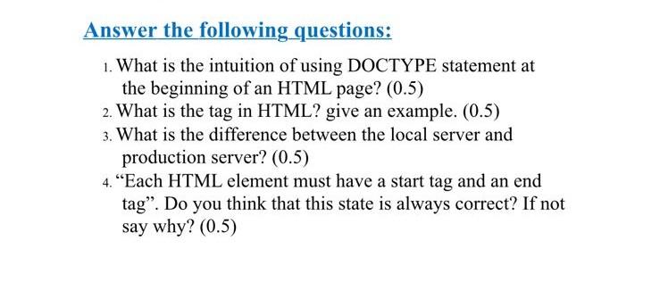 Solved Answer the following questions: 1. What is the | Chegg.com