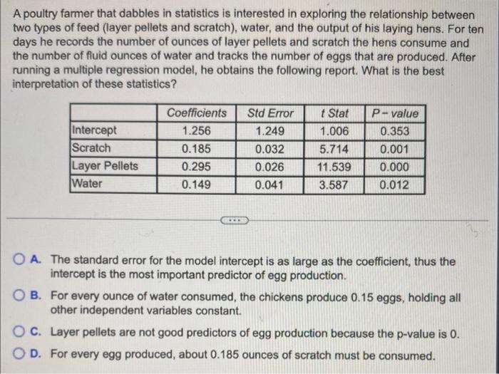 solved-a-poultry-farmer-that-dabbles-in-statistics-is-chegg