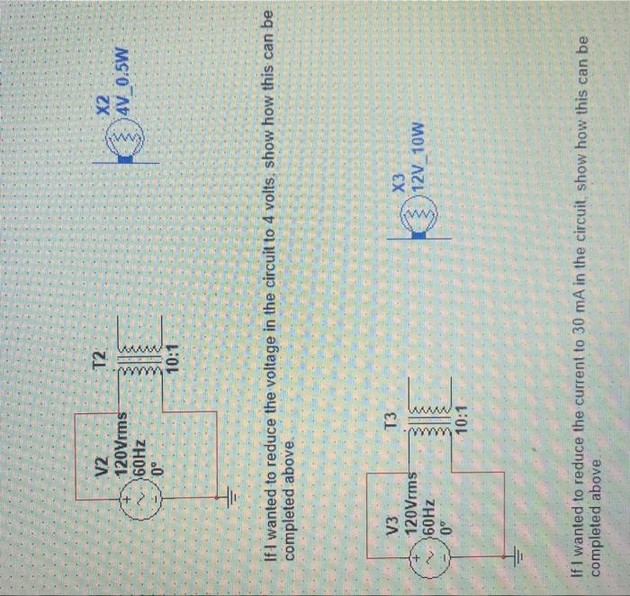 Solved If I wanted to reduce the voltage in the circuit to 4 | Chegg.com