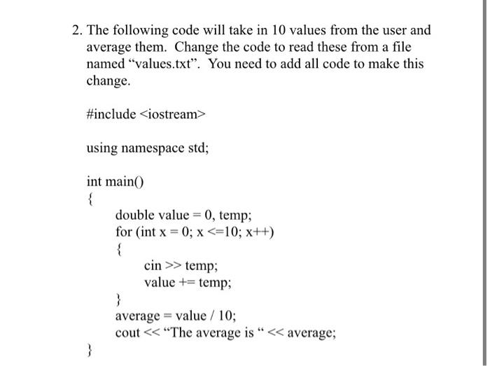 Solved Done values Homework Assignment 3 Write your | Chegg.com
