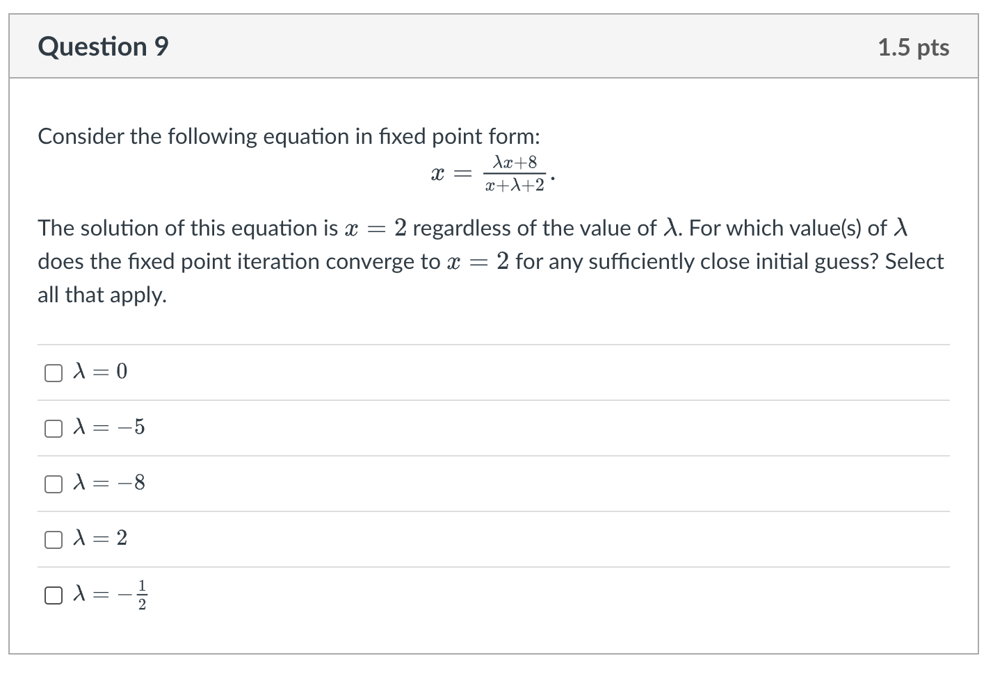 Fixed Point Form Solved Question 10Suppose x** is a fixed point of both of | Chegg.com