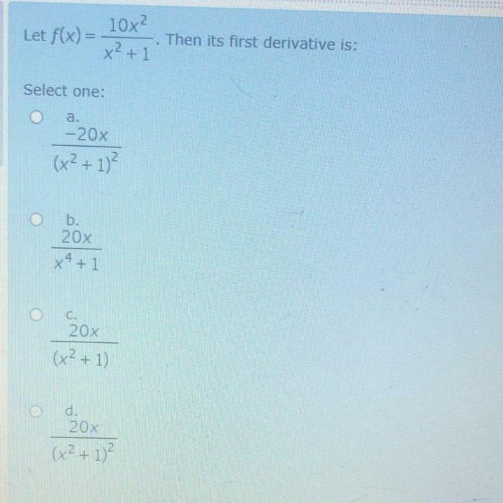 Solved 10x2 Let F X Then Its First Derivative Is X Chegg Com
