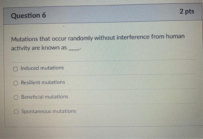 Solved Question 2 2 pts Which of the following is not one of | Chegg.com