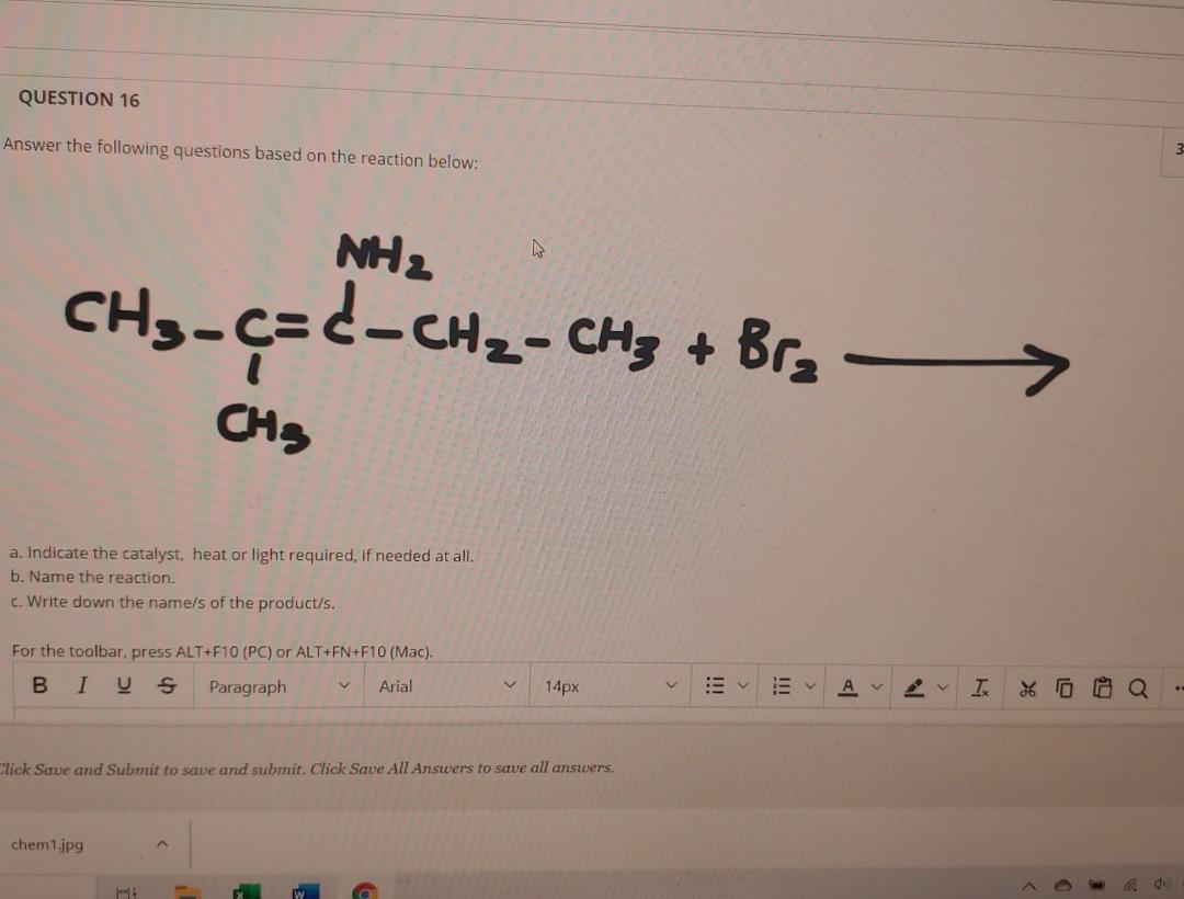 Question 16 Answer The Following Questions Based On Chegg Com