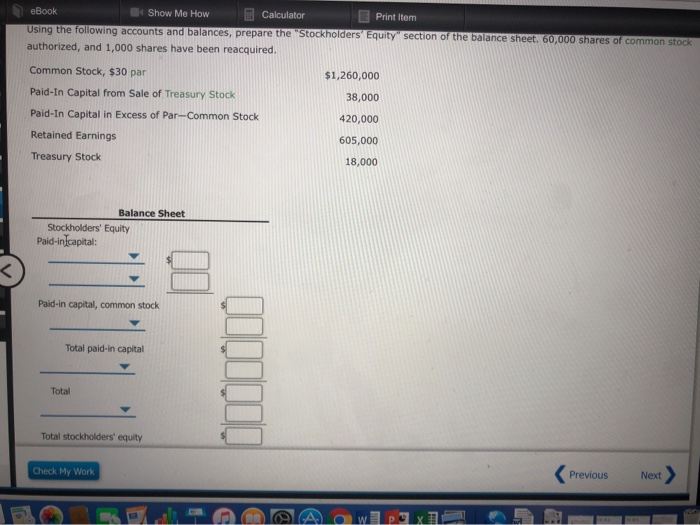 Solved eBook Show Me How Calculator E Print Item Using the | Chegg.com