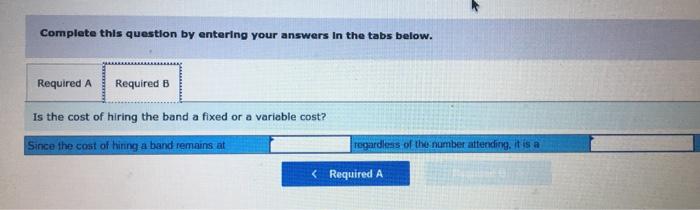 Solved Exercise 2-7A (Algo) Fixed versus variable cost | Chegg.com