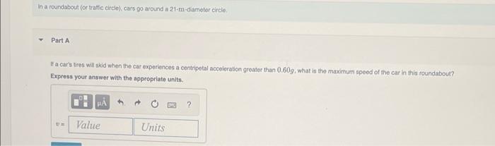 Solved In a roundabout (or traffic circle), cars go around a | Chegg.com