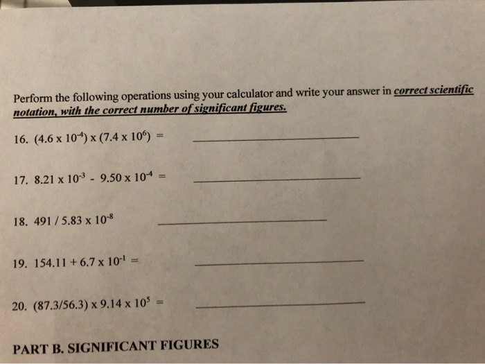 Solved Perform the following operations using your | Chegg.com