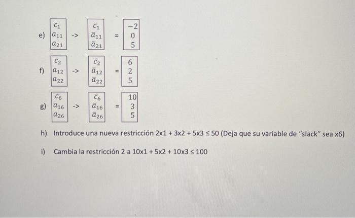 SENSITIVITY ANALYSIS PROBLEM Consider the following | Chegg.com