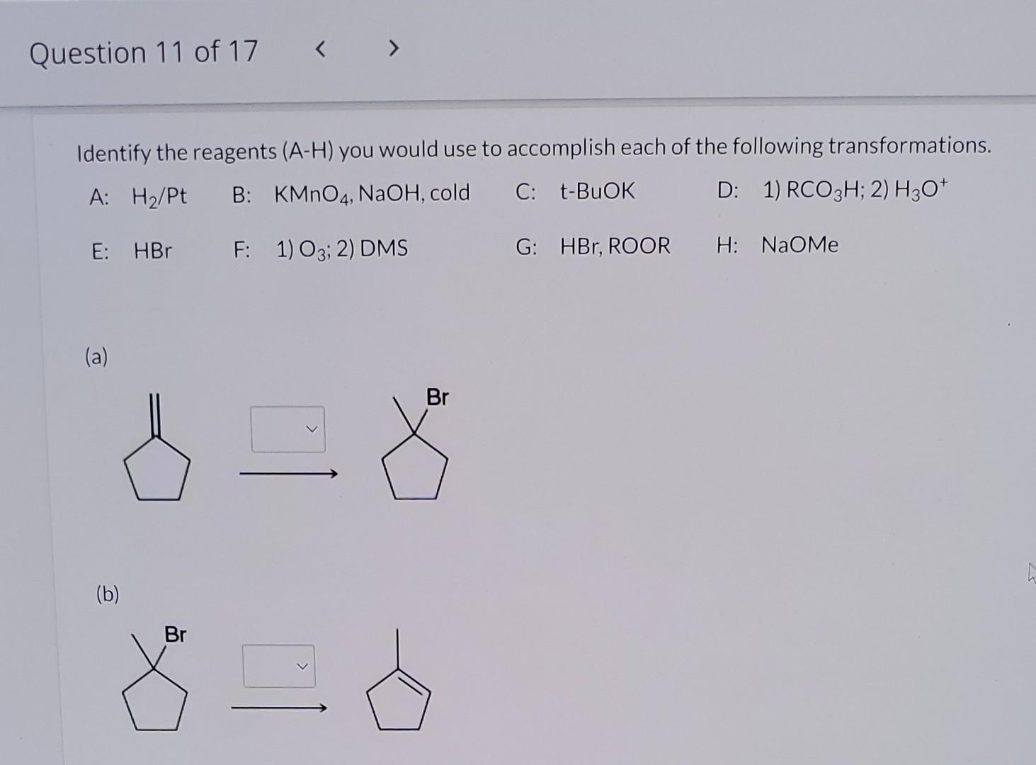 solved-identify-the-reagents-a-h-you-would-use-to-chegg