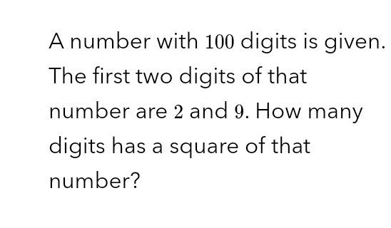 HOW MANY DIGITS DOES 2 100 HAVE visual data 2