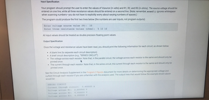 Solved 2.17 Program 2: Basic I/O and Operations 1. | Chegg.com