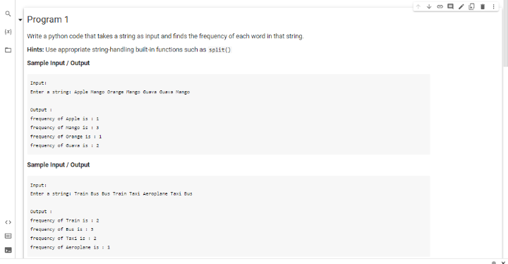 Solved ! o (x) Program 1 Write a python code that takes a | Chegg.com