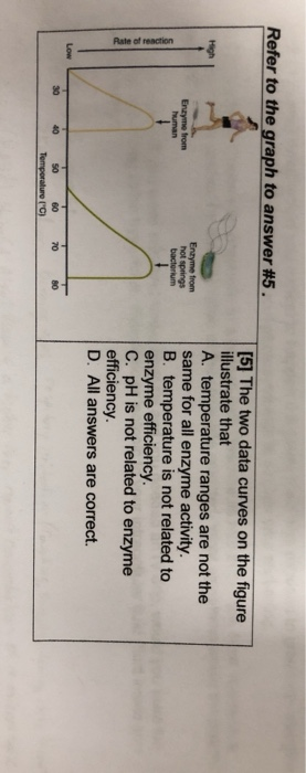 Solved Rate of reaction 8- Refer to the graph to answer #5 | Chegg.com