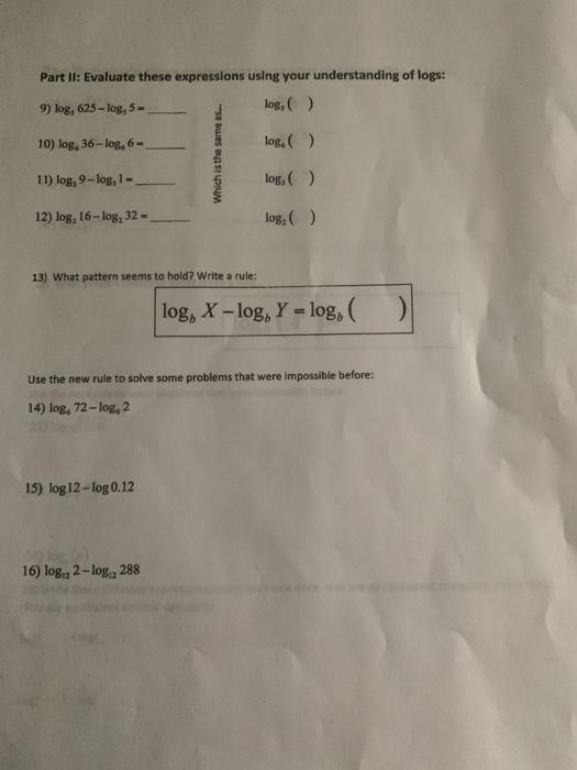 Solved Part Ii Evaluate These Expressions Using Your Und Chegg Com