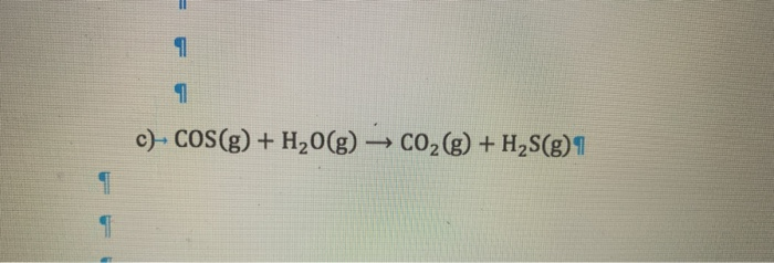 Solved - 8. The Standard Gibbs Energy Changes Are Given For | Chegg.com