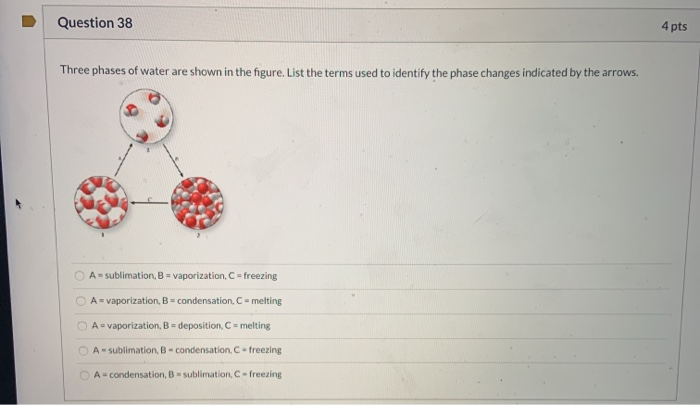 solved-question-38-4-pts-three-phases-of-water-are-shown-in-chegg