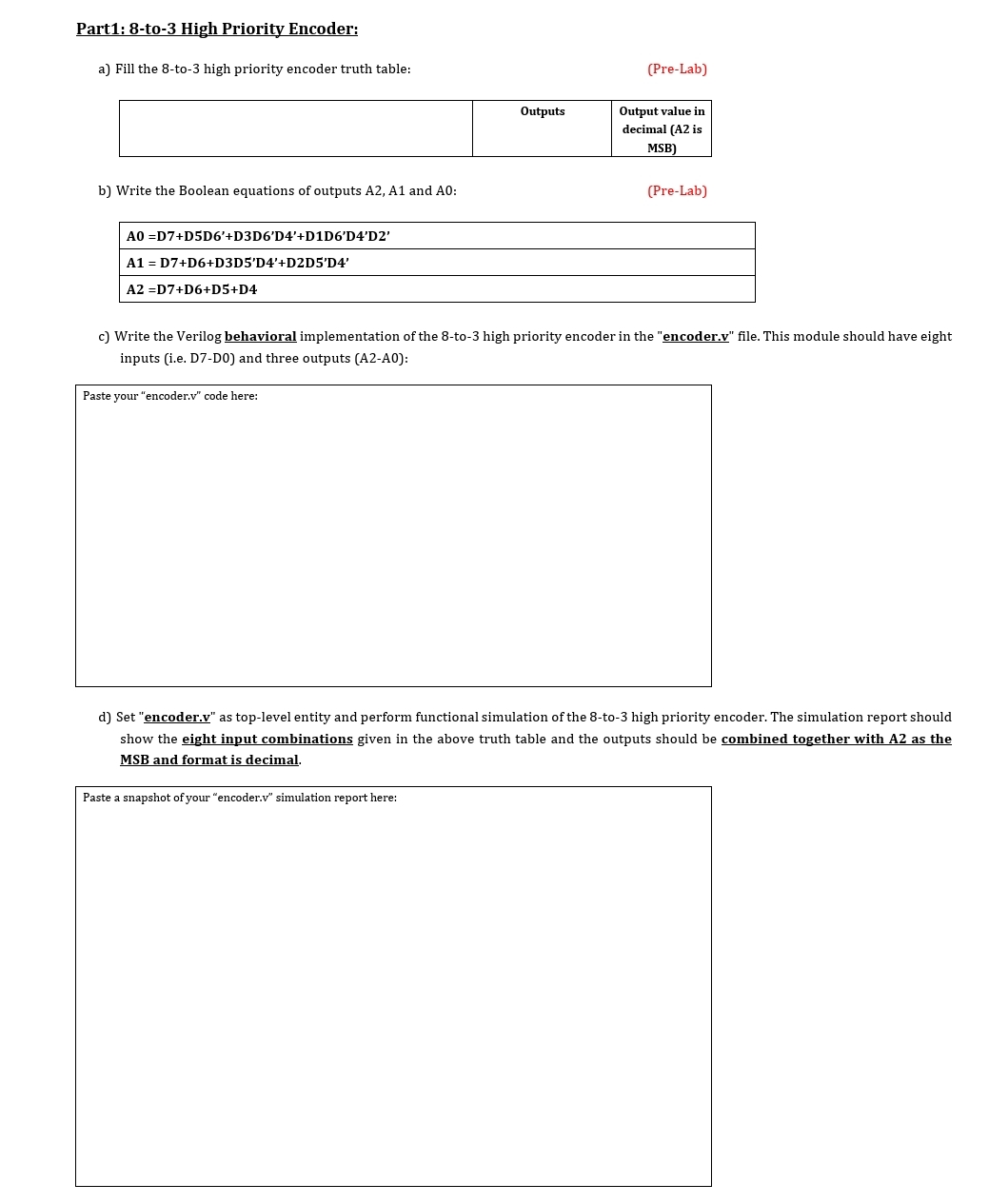 8 3 encoder without priority truth table