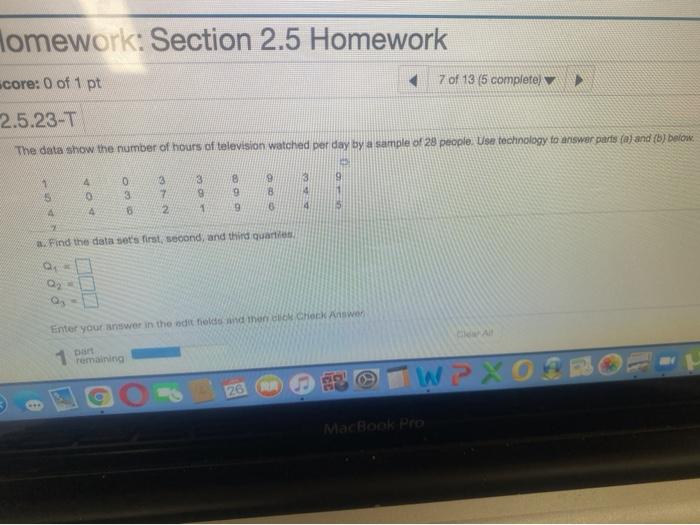 Solved Homework: Section 2.5 Homework core: 0 of 1 pt 7 of | Chegg.com