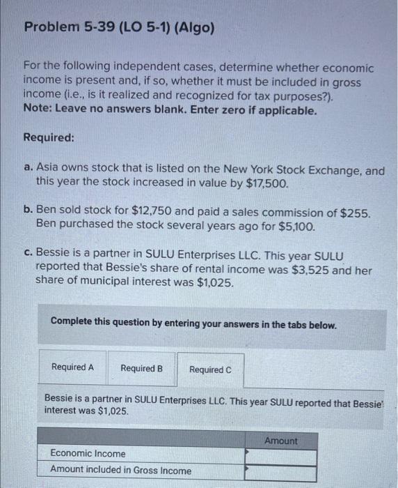 Solved For the following independent cases, determine