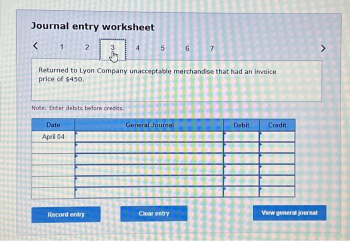 Solved Journal entry worksheet 2 3 7 Purchased $6,600 of | Chegg.com