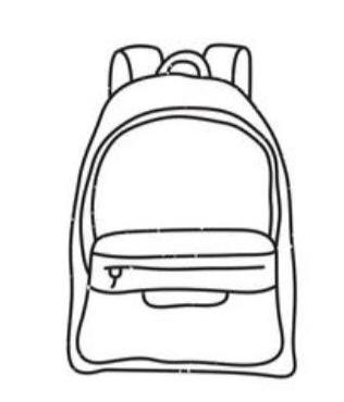 How To Draw A Backpack Easy Step By Step 