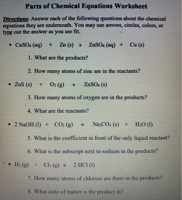 solved-parts-of-chemical-equations-worksheet-directions-chegg