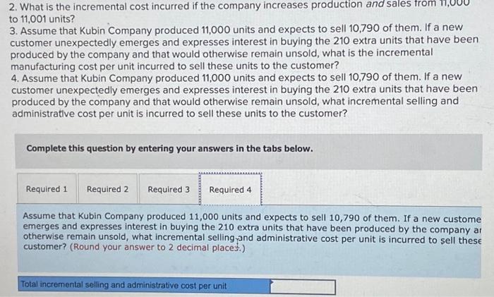 Solved Required Information Cost Classifications Algo The 7083