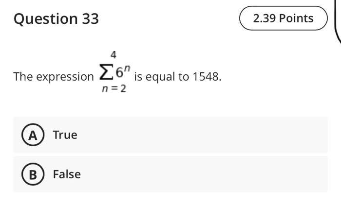 Solved Question 42 2.38 Points Which choice does not have to | Chegg.com