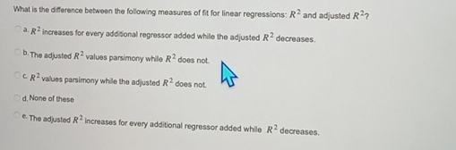 Solved What is the difference between the following measures | Chegg.com