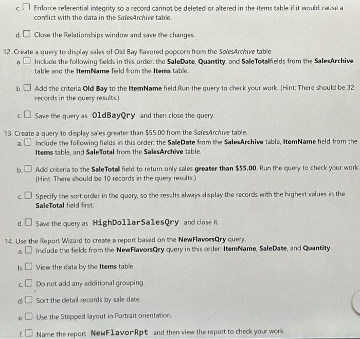 Solved 5. Create a new table to capture the details for each | Chegg.com