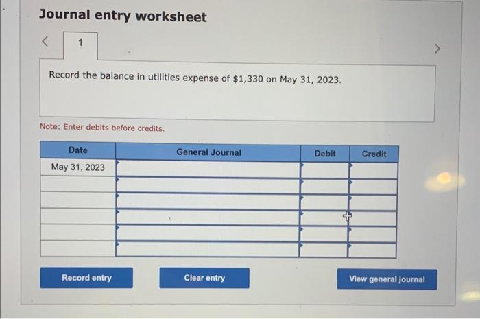 Solved Problem 2-9A Preparing financial statements from a | Chegg.com