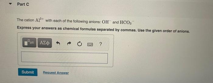 Solved Answer Parts A,B, And C. Express The Answers As | Chegg.com