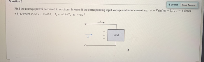Solved Question 5 15 points Save Answer Find the average | Chegg.com