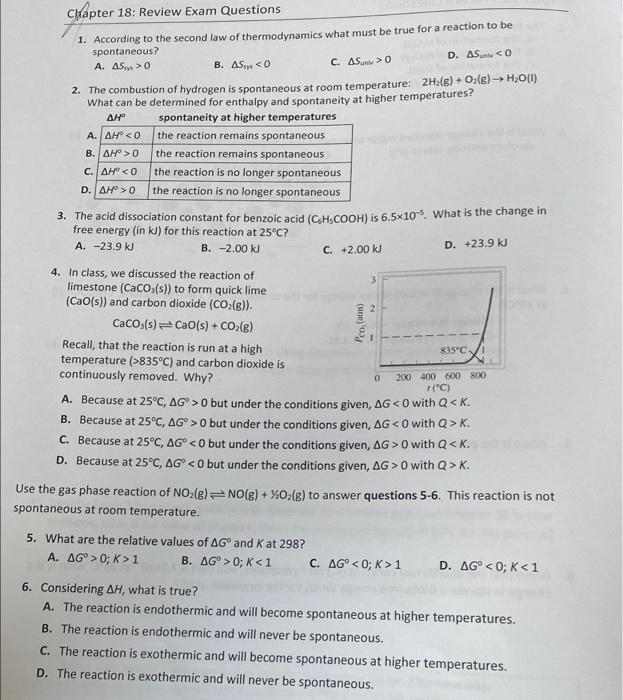Solved - Chapter 18: Review Exam Questions 1. According to | Chegg.com