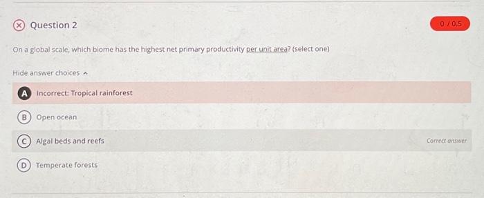 Solved Please explain why the red answer is wrong and the | Chegg.com
