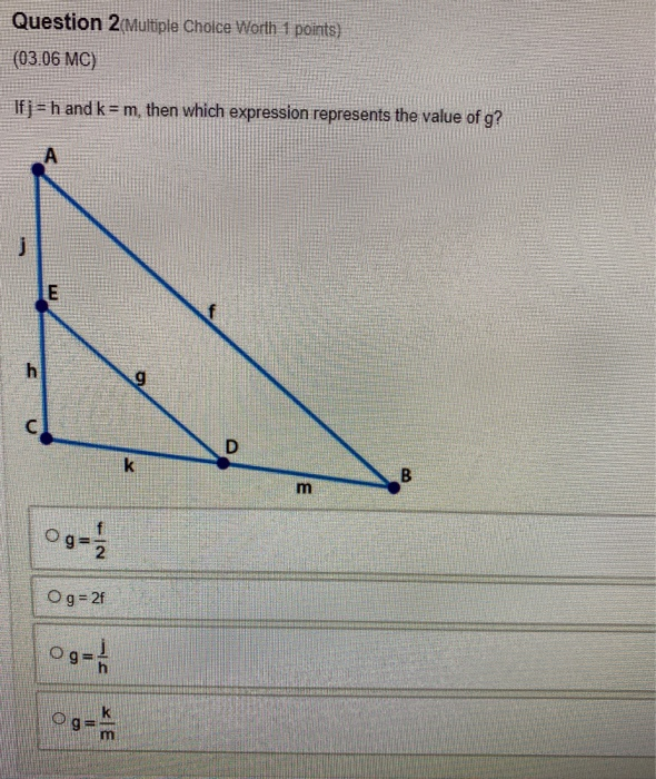 Solved Question 2 Multiple Choice Worth 1 Points 03 06 Chegg Com